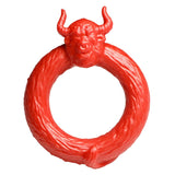 Creature Cocks Beast Mode Red Silicone Horns Cock Ring Fantasy Sex Play
