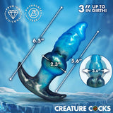Creature Cocks Blizzard Inflatable Silicone Anal Plug Fantasy Play Sex Toy