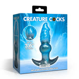 Creature Cocks Blizzard Inflatable Silicone Anal Plug Fantasy Play Sex Toy