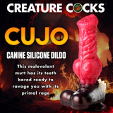 Creature Cocks Cujo Canine Silicone Dildo X-Large Fantasy Hound Penis Sex Toy
