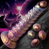 Creature Cocks Deep Invader Tentacle Ovipositor Silicone Dildo with Eggs Alien Penis Sci-Fi Fantasy Sex Toy