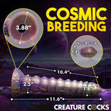 Creature Cocks Deep Invader Tentacle Ovipositor Silicone Dildo with Eggs Alien Penis Sci-Fi Fantasy Sex Toy