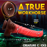 Creature Cocks Deluxe Centaur Thrusting & Vibrating Silicone Dildo Remote Control Fantasy Fetish Sex Toy