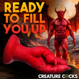 Creature Cocks Demon Claw Fisting Silicone Red Hand Dildo Fantasy Fetish Sex Toy