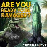 Creature Cocks Dickosaur Dinosaur Silicone Dildo Fantasy Reptile Penis Sex Toy