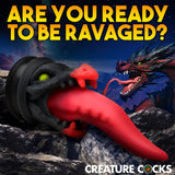 Creature Cocks Dragon Roar Silicone Tongue Dildo Sci-Fi Fantasy Sex Toy