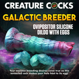 Creature Cocks Galactic Breeder Ovipositor Silicone Dildo Alien Tentacle Eggs Sci-Fi Fantasy Sex Toy