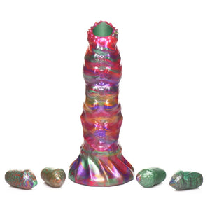 Creature Cocks Larva Ovipositor Alien Penis Dildo with Eggs Sci-Fi Fantasy Fetish Sex Toy