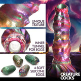 Creature Cocks Larva Ovipositor Alien Penis Dildo with Eggs Sci-Fi Fantasy Fetish Sex Toy