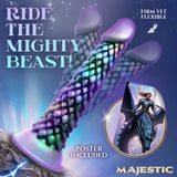 Creature Cocks Majestic Eryndor Silicone Dildo Dragon Scales Fantasy Play Sex Toy