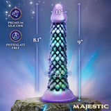 Creature Cocks Majestic Eryndor Silicone Dildo Dragon Scales Fantasy Play Sex Toy