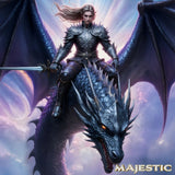 Creature Cocks Majestic Eryndor Silicone Dildo Dragon Scales Fantasy Play Sex Toy