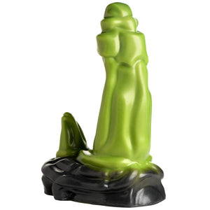Creature Cocks Orc Silicone Dildo Fantasy Green Penis Horn Role Play Sex Toy
