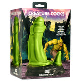 Creature Cocks Orc Silicone Dildo Fantasy Green Penis Horn Role Play Sex Toy
