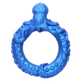 Creature Cocks Poseidon's Octo Ring Silicone Cock Ring Blue Octopus Fantasy Sex Play