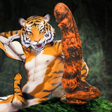 Creature Cocks Sabertooth Tiger Silicone Dildo Fantasy Animal Penis Sex Toy