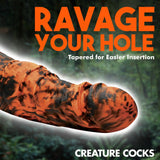 Creature Cocks Sabertooth Tiger Silicone Dildo Fantasy Animal Penis Sex Toy