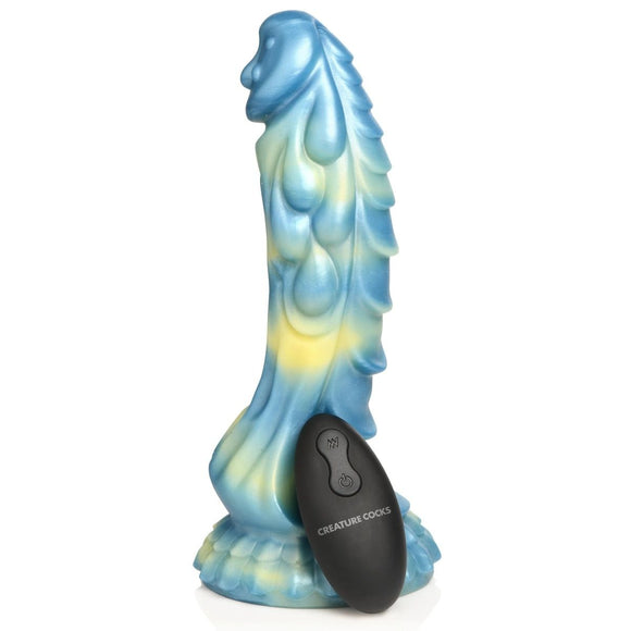 Creature Cocks Sea Stallion Vibrating Silicone Dildo with Remote Horse Fantasy Fetish Play Sex Toy