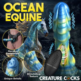 Creature Cocks Sea Stallion Vibrating Silicone Dildo with Remote Horse Fantasy Fetish Play Sex Toy