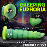 Creature Cocks Squirmer Thrusting & Vibrating Silicone Dildo Remote Control Caterpillar Tentacle Fantasy Sex Toy
