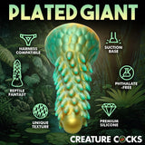 Creature Cocks Stegosaurus Spiky Reptile Silicone Dildo Fantasy Sex Toy