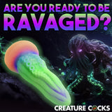 Creature Cocks Tenta-Cock Glow In The Dark Tentacle Dildo Octopus Hardcore Hentai Fantasy Fetish Sex Toy