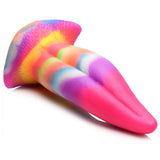 Creature Cock Unicorn Kiss Glow-in-the-Dark Silicone Tongue Dildo Fantasy Sex Toy