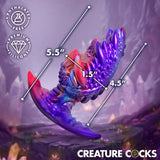 Creature Cocks Volkron Silicone Butt Plug Fantasy Play Anal Sex Toy