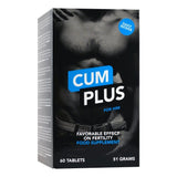 Cum Plus For Him Food Supplement Male Sperm Fertility Tablets Sexual Wellness Pills