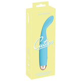 Cuties Mini Vibrator Blue Silicone Clitoral Pleasure Wand Vibe Sex Toy