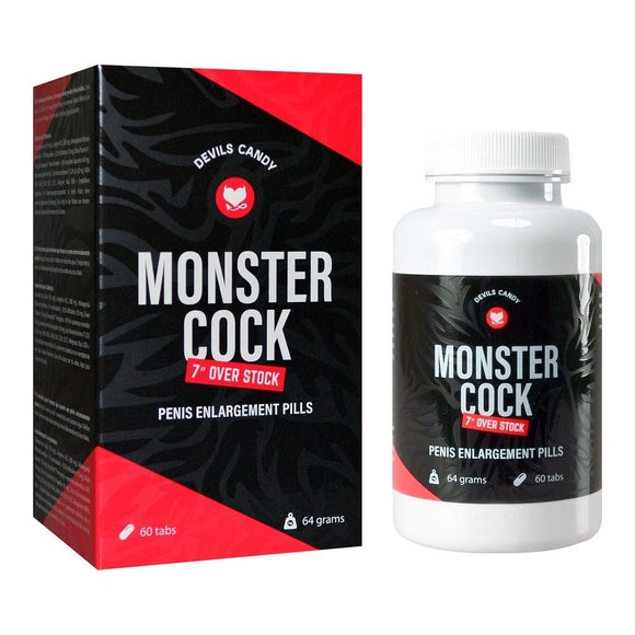Devils Candy Monster Cock Penis Enlargement Pills Natural Supplement 60 Tablets