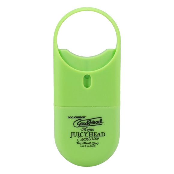 Doc Johnson GoodHead Juicy Head Cocktails Dry Mouth Oral Sex Spray To-Go Mojito Flavour