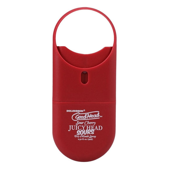 GoodHead Juicy Head Sours Dry Mouth Spray To-Go Sour Cherry Oral Sex Play