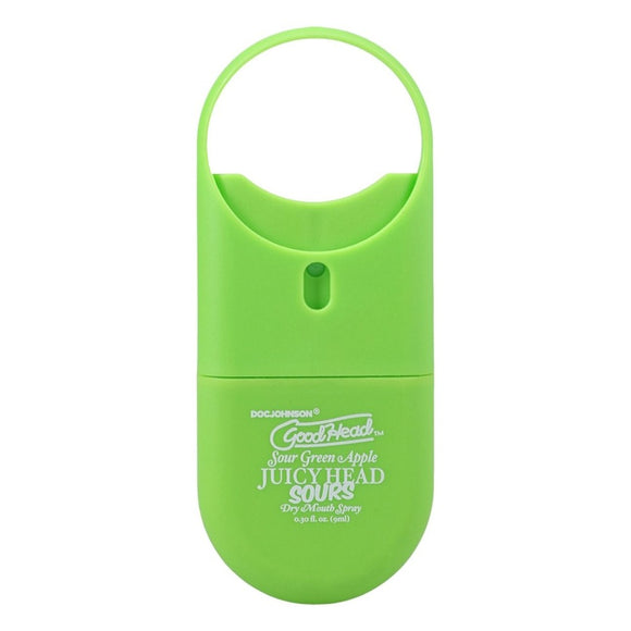 GoodHead Juicy Head Sours Dry Mouth Spray To-Go Sour Green Apple Oral Sex Play