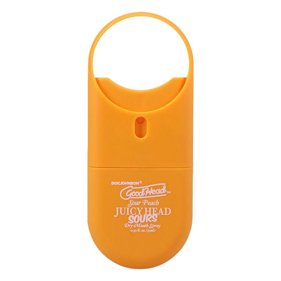 GoodHead Juicy Head Sours Dry Mouth Spray To-Go Sour Peach Oral Sex Play