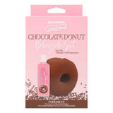 Doc Johnson Good Head Chocolate Donut Blowjob Set Oral Sex Play Stroker Slick Glide Lube