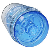 Doc Johnson Main Squeeze Pop-Off Optix Compact Stroker Crystal Blue Male Masturbator Sex Toy