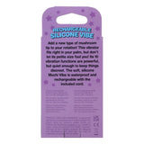 Doc Johnson Mochi Mushroom Vibe Peach Silicone Rechargeable Mini Vibrator Discreet Fun Sex Toy