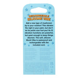 Doc Johnson Mochi Mushroom Vibe Purple Silicone Rechargeable Mini Vibrator Discreet Fun Sex Toy