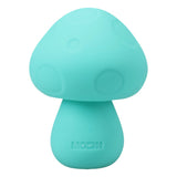 Doc Johnson Mochi Mushroom Vibe Teal Silicone Rechargeable Mini Vibrator Discreet Fun Sex Toy