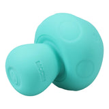 Doc Johnson Mochi Mushroom Vibe Teal Silicone Rechargeable Mini Vibrator Discreet Fun Sex Toy