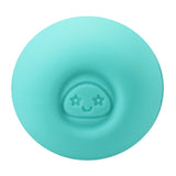 Doc Johnson Mochi Mushroom Vibe Teal Silicone Rechargeable Mini Vibrator Discreet Fun Sex Toy