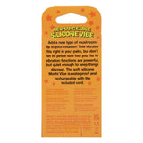 Doc Johnson Mochi Mushroom Vibe Teal Silicone Rechargeable Mini Vibrator Discreet Fun Sex Toy