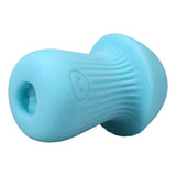 Doc Johnson Mochi Ultraskyn Mini Stroker Blue King Mushroom Masturbator Sex Toy