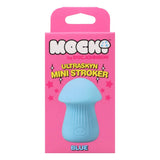 Doc Johnson Mochi Ultraskyn Mini Stroker Blue King Mushroom Masturbator Sex Toy