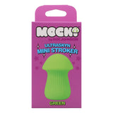 Doc Johnson Mochi Ultraskyn Mini Stroker Green King Mushroom Masturbator Sex Toy