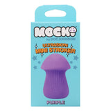 Doc Johnson Mochi Ultraskyn Mini Stroker Purple King Mushroom Masturbator Sex Toy