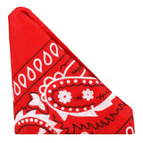 Doc Johnson Rock Solid The Code Silicone Cock Ring with Bandana Red Set Fisting