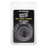 Doc Johnson Rock Solid The Radial Clear Cock Ring Penis Erection Enhancer Band