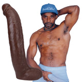 Doc Johnson Signature Cocks Brickzilla 13 Inch Dildo XL Big Black Porn Star Penis Sex Toy